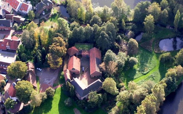 Burg Scshermbeck-Luftbild