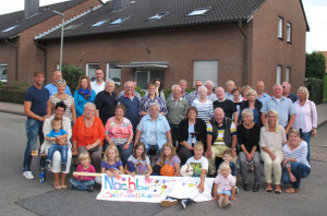 Die Nachbarschaft Schollkamp feierte ihr drittes Sommerfest. Foto Scheffler 