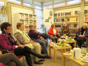 Die Vorlesung fand in der Kommunalbücherei statt. Foto Scheffler