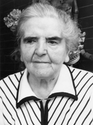 Jul 1989, Maria Brömmel 90 Jahre