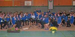 Im Oktober 2010 war die Blaskapelle "Einklang" zum letzten Male Ausrichter des Blasmusikertreffens. Archivfoto Scheffler