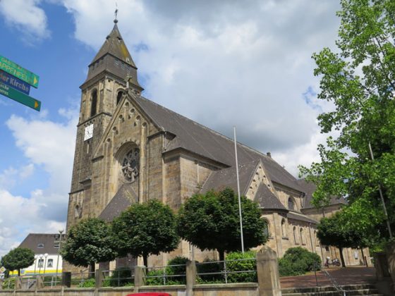 Die St.-Ludgerus-Kirche wird im kommenden Jahr 100 Jahre alt. Foto Scheffler