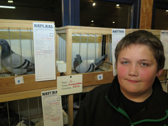 Der 14-jährige Andreas Hussmann belegte den 3. Platz. Foto: Helmut Scheffler