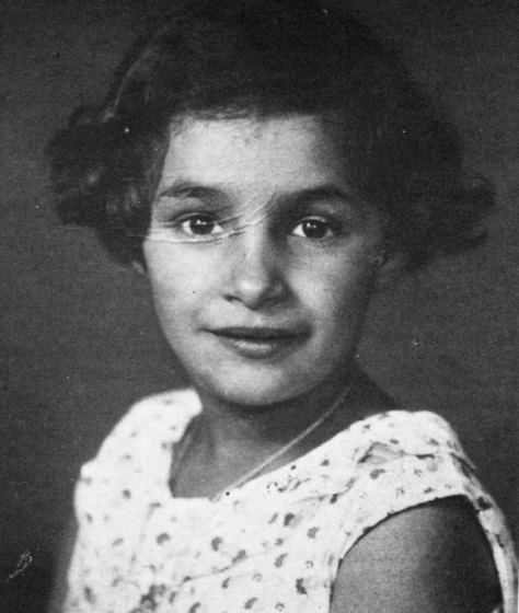 Die achtjährige Jüdin Marga Randall im Jahre 1938, dem Jahr der Reichspogromnacht. Repro Scheffler