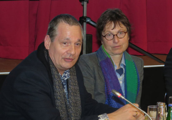 Professorin Ulrike Höhmann und der Diplom-Sozialwissenschaftler Ralf Siegel referierten im Gemeinderat zum Thema „Quartiersentwicklung“. Foto Scheffler 