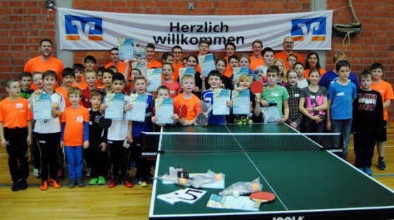 Tischtennis-Minimeisterschaft Schermbeck