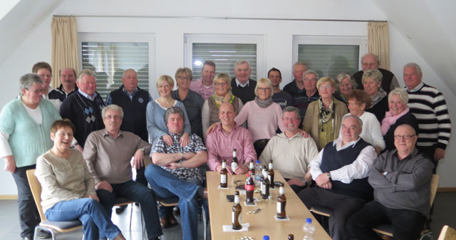 Die meisten der 46 Vereinsmitglieder beteiligten sich am Sonntag an der Jahreshauptversammlung des „1 Boßelclub 90 Altschermbeck“. Foto:Helmut Scheffler