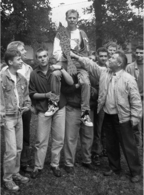 2. Jungschützenkönig Bernd Feit, Juli 1990
