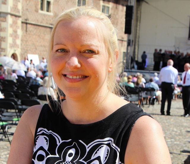 Reingard Limbeck leitet seit vielen Jahren Chorgemeinschaften in Raesfeld, Wesel und Brünen.
