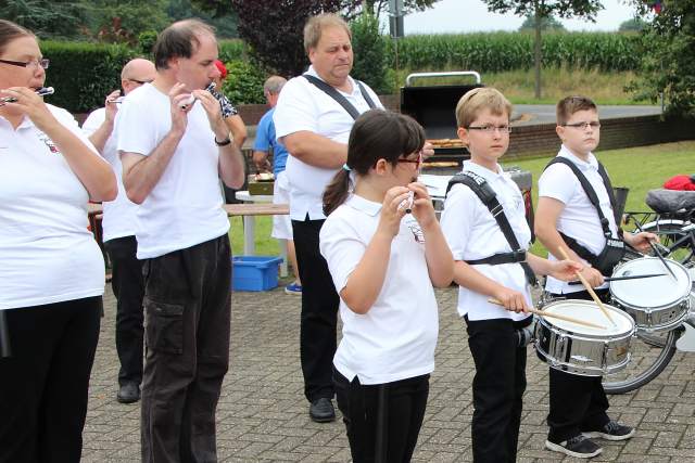 1. Dorffest in Gahlen mit dem Shanty Chor aus Hiesfeld und dem Tamboucorps Bricht