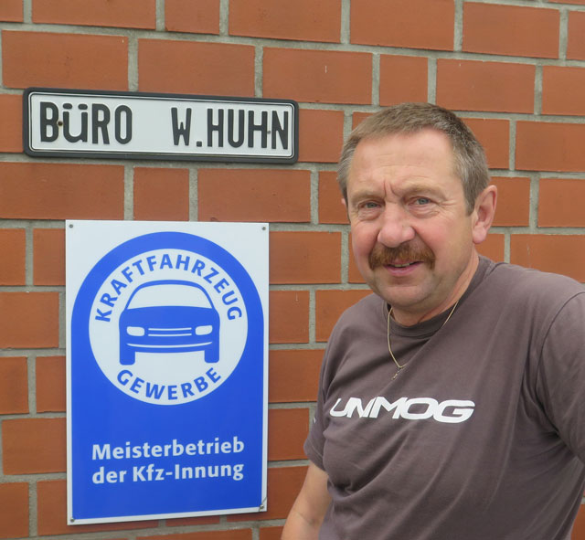 Walter Huhn ist stellvertretender Meister der Landmaschinenmechaniker-Innung. Foto: Helmut Scheffler