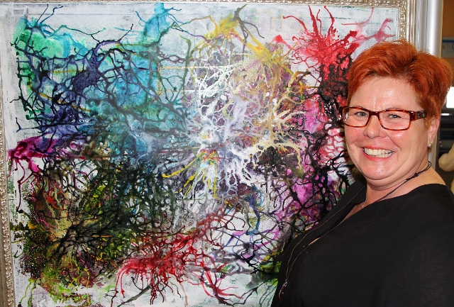 Christiane Lehleitner begann im jahre 1993 als Hobby und Entspannung mit der Malerei.