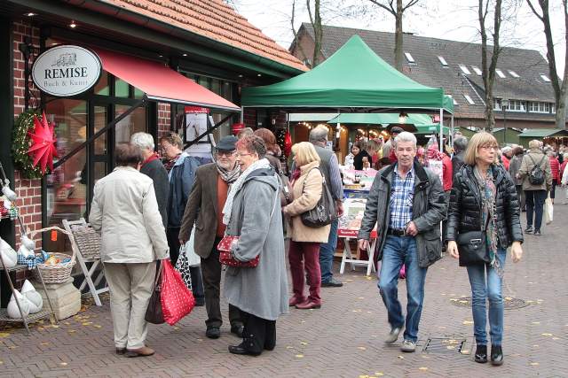 Zahlreiche Besucher kamen zum 17. Martinsmarkt am Wochenende nach Marienthal.
