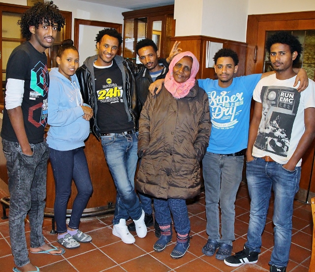 Flüchtlinge Schermbeck Erle Eritrea Petra Bosse
