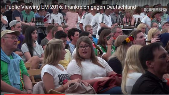 EM Public Viewing Kilian Schermbeck 2016