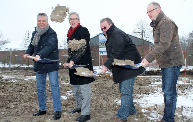 Spatenstich Volksbank Schermeck, Rainer Thieken Schermbeck