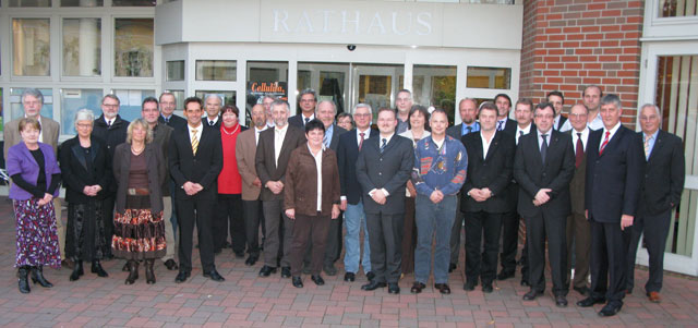 32 Schermbecker Ratsmitglieder