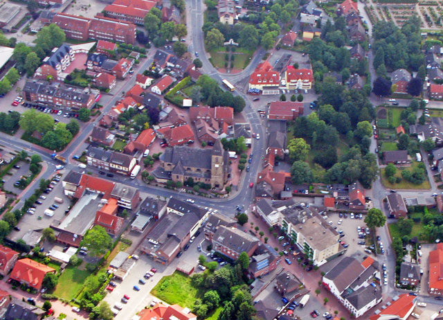 Luftbild (13): Umfeld der Ludgeruskirche