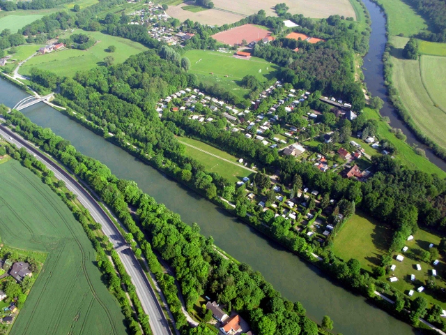 Luftbild (5): Zwischen Kanal und Lippe
