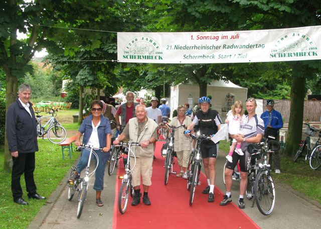 Niederrheinischer Radwandertag auch in Schermbeck