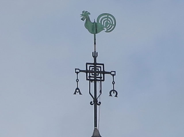 St. Ludgerus wieder mit einer Turmspitze