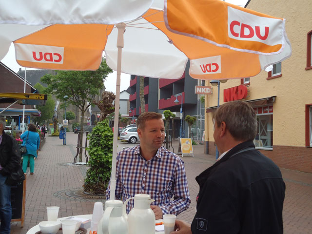 CDU eröffnet den Straßenwahlkampf