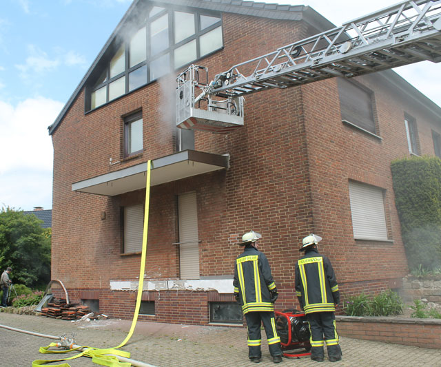 Schermbecker Feuerwehr rettete drei Menschen