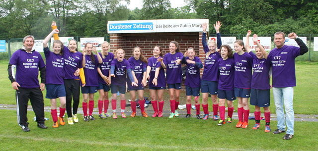 TuS Gahlen B-Juniorinnen Meister 2014