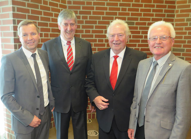 Schermbeck – Vier Bürgermeister zusammen