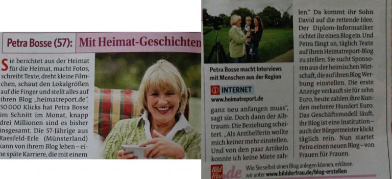 Medienrummel um meine BLOGS