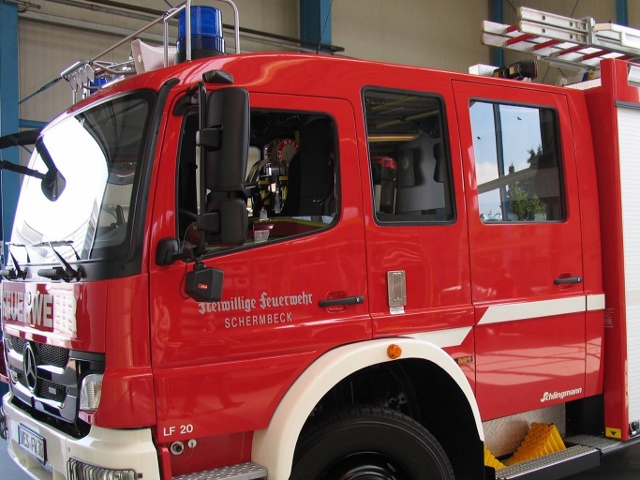 Unterstützung der Freiwilligen Feuerwehr Schermbeck durch ehrenamtliches Engagement