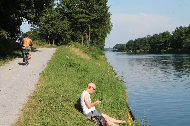 Sommer am Kanal in Schermbeck