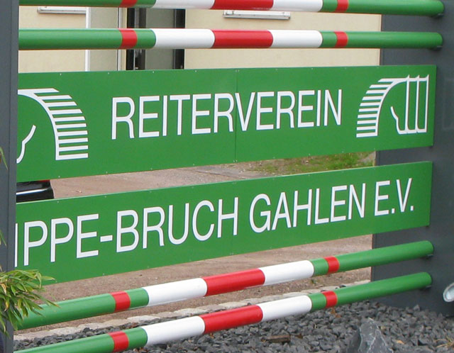 RV Lippe Bruch Gahlen veranstaltet sein Geländeturnier