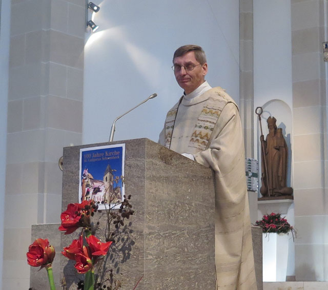 Pastor Honermann: Predigt zum Kirchbau-Jubiläum