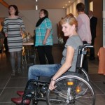 Margaret Majewski fand auch im Rollstuhl genügend Platz auf der Tanzfläche