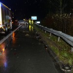 Schwerer Unfall auf der A 31 mit drei teils schwerverletzte Pers