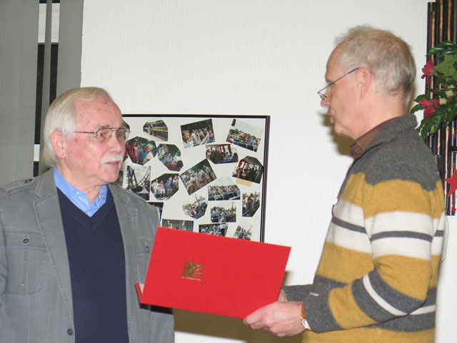 Ferdinand Kampmann ist seit 50 Jahren SPD-Mitglied