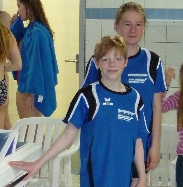 Medaillenkampf – WSV-Nachwuchsteam beim Moerser Schwimmwettkampf