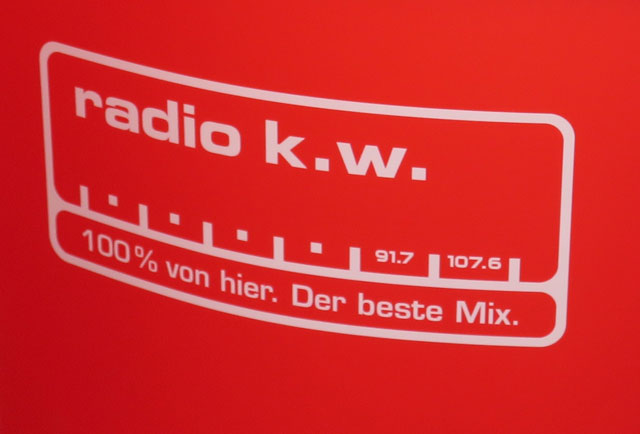 25 Jahre Radio K[reis]. W[esel]. Turmverein Damm gratulierte