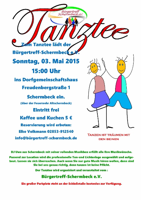 Tanztee – Bürgertreff e. V. Schermbeck