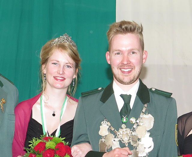 Neues Brichter Königspaar: Florian Anschütz und Victoria Rehmann