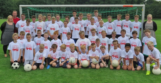 Der TuS Gahlen veranstaltete das neunte Sommer-Fußballcamp