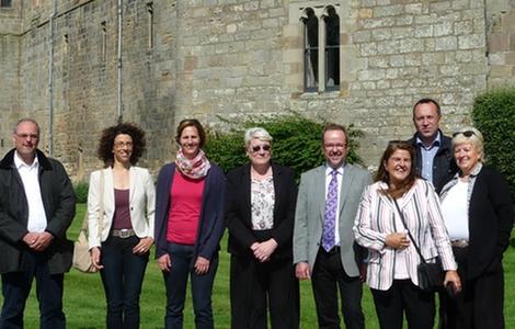 Delegation aus dem Kreis Wesel besucht County Durham