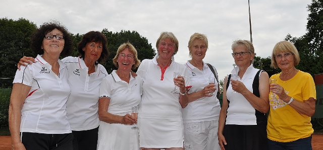 Toller Erfolg –  Damen 60 des ATC Schermbeck gewinnen die Westfalenliga-Meisterschaft 2015