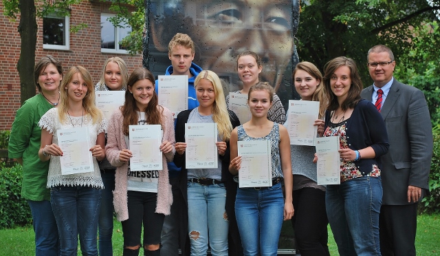 Schermbecker Schülerinnen und Schüler legen Cambridge Zertifikatsprüfungen ab