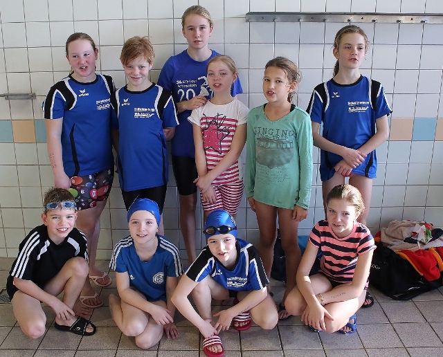 Schwimmerinnen des WSV Schermbeck  erfolgreich in Wesel