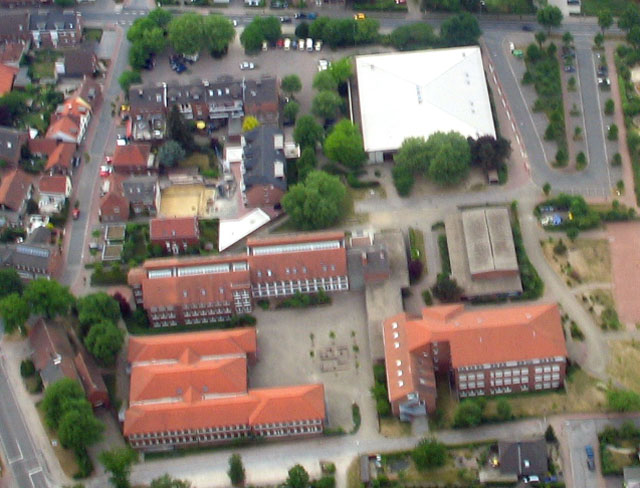 Gesamtschule Schermbeck, Luftbild