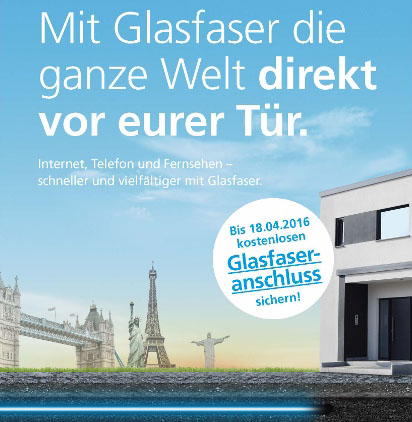 Straßen in der Übersicht – Die Deutsche Glasfaser hat ihre Internetseite geöffnet