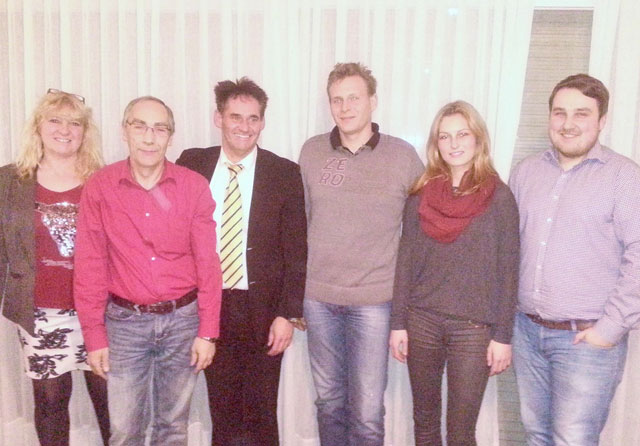 (von links nach rechts: Erika Rottinghaus, Detlef Rudatus, Thomas Heiske, Marc Terstegen, Nadine Kleinsteinberg, Simon Bremer)