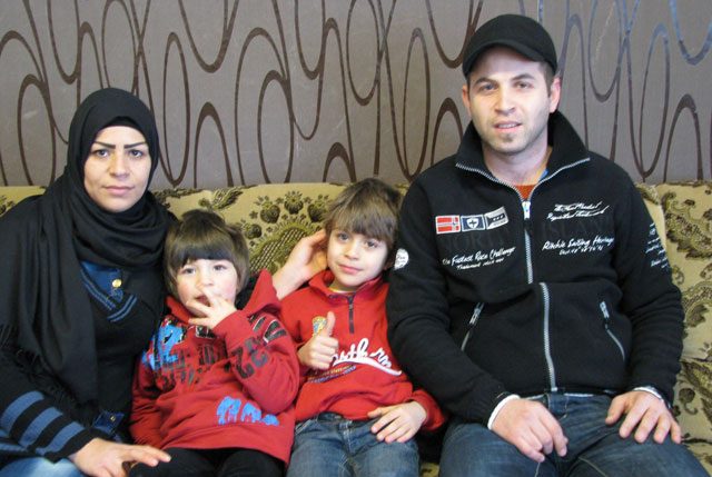 Familie-al-Masri, Flüchtlinge